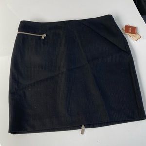 Michael Kors Black Striped Skirt Professional Workwear size 12